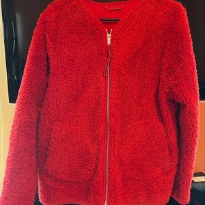 Lululemon Sherpa zip up size 8